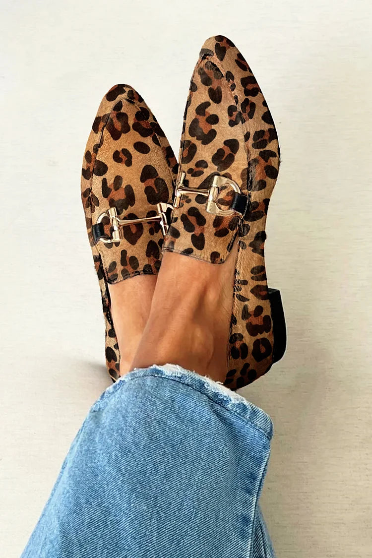 Eliana | Loafer With Metallic Detail