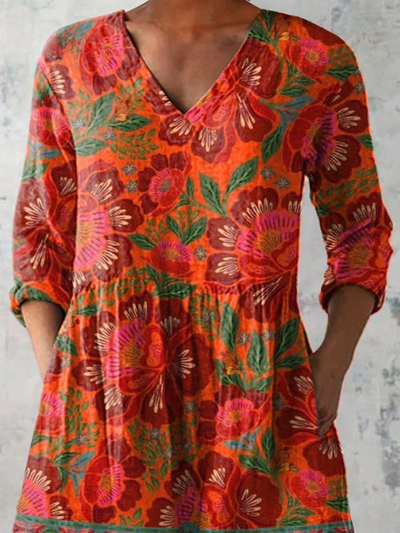 Felicity | Long V-Neck Shirt
