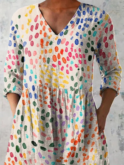 Bernadette | Long V-Neck Shirt